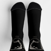 Metis-Nationen Socken Native Stammesbüffel Socken (Oben)