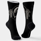 Metis Nations Socks Native Tribal Buffalo Socks Socken (Gewinkelt)