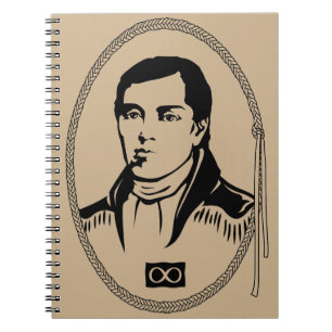Metis Notebook Cuthbert Grant Journal Book Geschen Notizblock