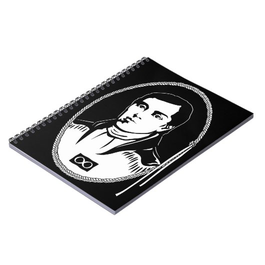 Metis Notebook Cuthbert Grant Journal Book Geschen Notizblock (Linke Seite)