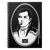 Metis Notebook Cuthbert Grant Journal Book Geschen Notizblock (Vorderseite)