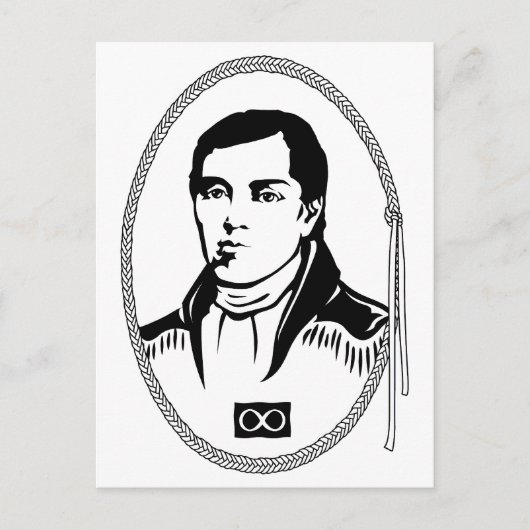 Metis Postkarten Erste Metis Leader Postings (Vorderseite)