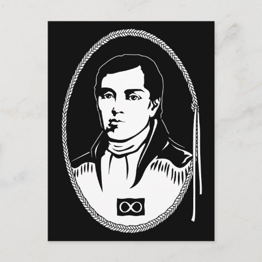 Metis Postkarten Erste Metis Leader Postings (Vorderseite)