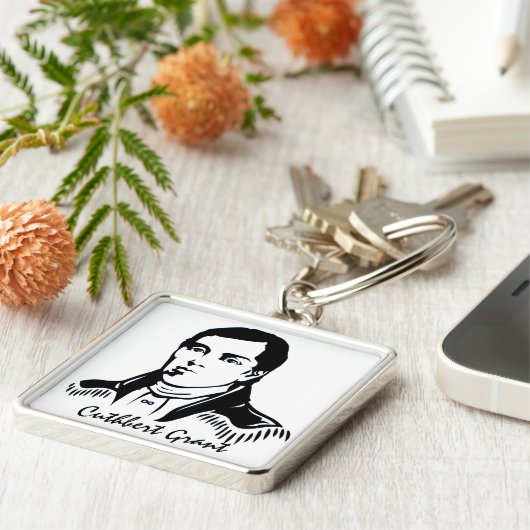 Metis Pride Schlüsselanhänger Metis Leader Cuthber (Seite)