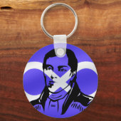 Metis Pride Schlüsselanhänger Metis Leader Cuthber (Vorderseite)