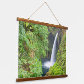 Metlako Falls Wandteppich Mit Holzrahmen (Gewinkelt)