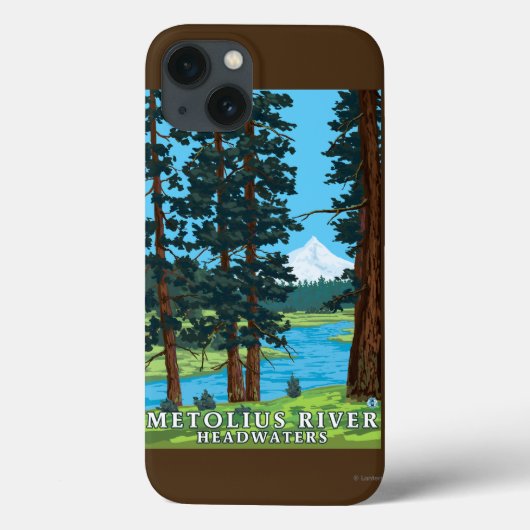 Metolius River Headwater, Oregon Case-Mate iPhone Hülle (Rückseite)