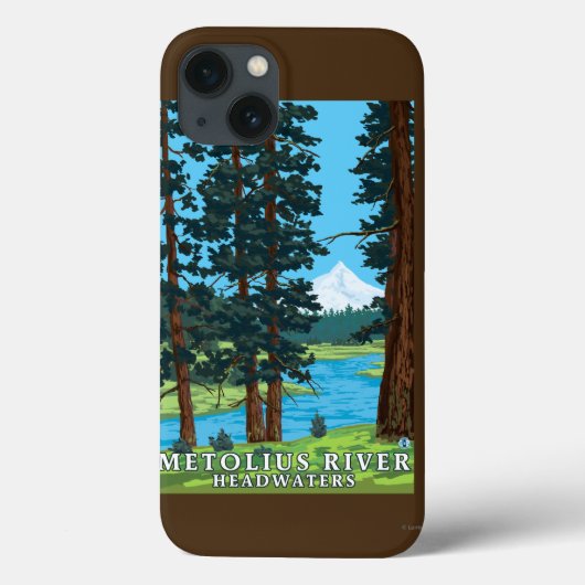 Metolius River Headwater, Oregon Case-Mate iPhone Hülle (Rückseite)