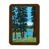 Metolius River Headwater, Oregon Magnet (Vertikal)