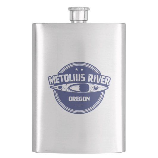Metolius River Oregon Kayaking Flachmann (Vorderseite)