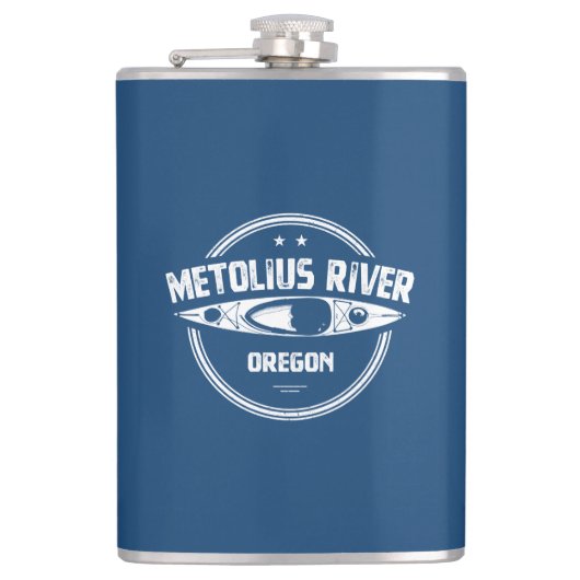 Metolius River Oregon Kayaking Flachmann (Vorderseite)