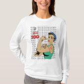 #MeToo I ist nicht zum Schweigen gebrachtes mehr T-Shirt (Vorderseite)