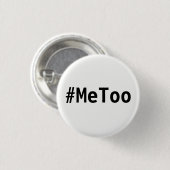 #MeToo Knopf Button (Vorne & Hinten)