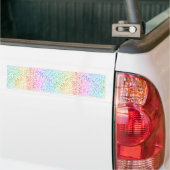 #MeToo Movement Autoaufkleber - Regenbogendesign (Auf Lkw)