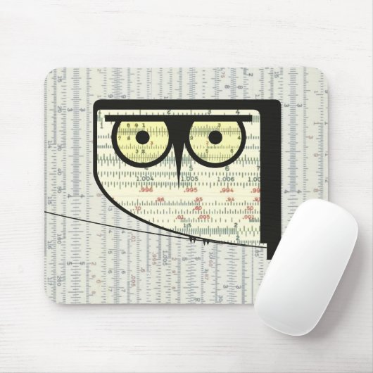 Metrische Eule Mousepad (Mit Mouse)