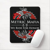 Metrische Mafia - wir reiten für Ehremousepad Mousepad (Mit Mouse)