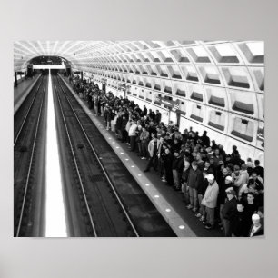 Metro B&W 11x14 Poster