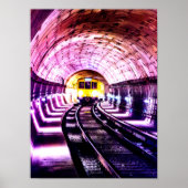 Metro durch Berlin Poster (Vorne)