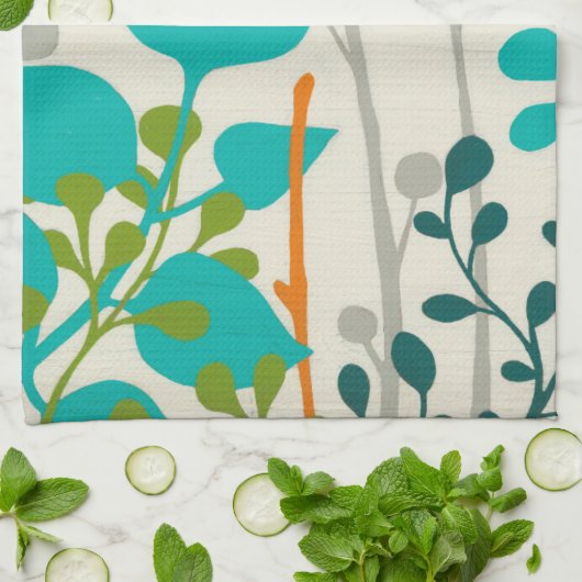 Metro Garden III Handtuch (Gefaltet)