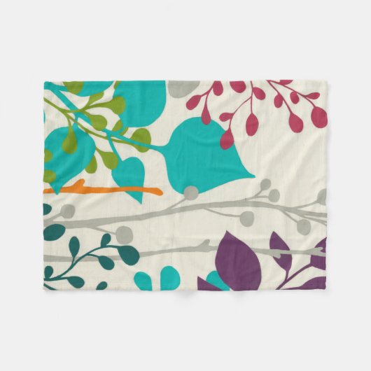 Metro-Garten III Fleecedecke (Vorderseite (Horizontal))