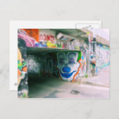 Metro Graffiti - Milano, Italien Postkarte (Vorne/Hinten)