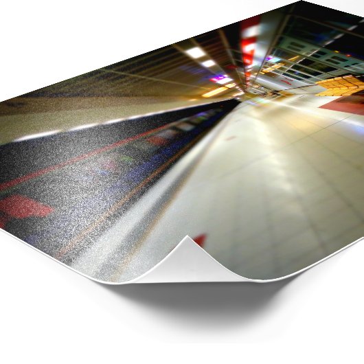 Metro Helsinki Fotodruck (Ecke)