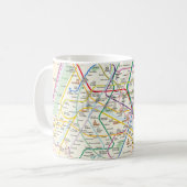 Metro in Paris Kaffeetasse (Vorderseite Links)