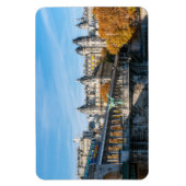 Metro in Pont de Bir-Hakeim - Paris, Frankreich Magnet (Vertikal)