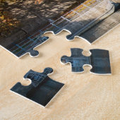 Metro in Pont de Bir-Hakeim - Paris, Frankreich Puzzle (Seite)