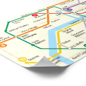 Metro Literario Poster (Ecke)