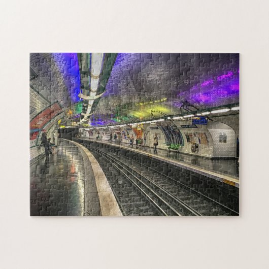 Metro Paris. Puzzle (Horizontal)