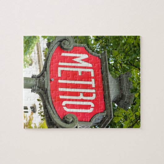 Metro Paris Puzzle (Horizontal)