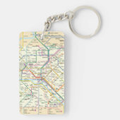 Metro Paris Schlüsselanhänger (Rückseite)