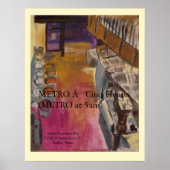 METRO-Plakatart Poster (Vorne)