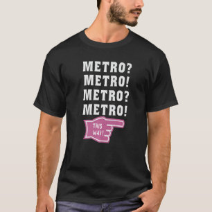 Metro so virale metro Typ meme Premium 1 T-Shirt
