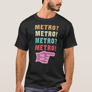 Metro So virale Metro Typ meme Premium T-Shirt