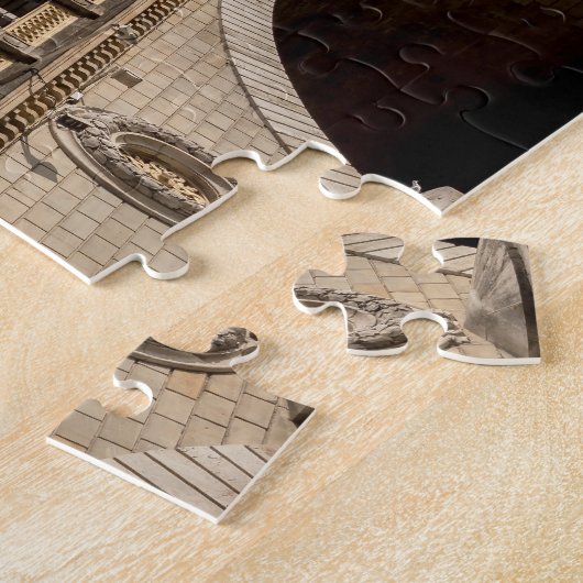 Metro überquert Bercy Bridge - Paris, Frankreich Puzzle (Seite)