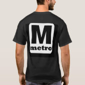 Metroblack T-Shirt (Rückseite)