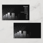 MetroBlack Visitenkarte (Vorne/Hinten)