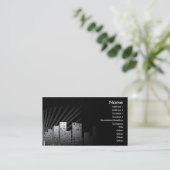 MetroBlack Visitenkarte (Stehend Vorderseite)