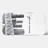 Metrobrücke zeichnend Stift Case-Mate iPhone Hülle (Rückseite (Horizontal))