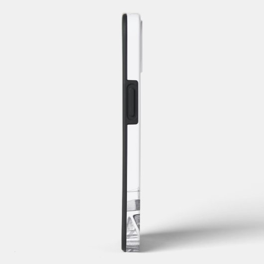 Metrobrücke zeichnend Stift Case-Mate iPhone Hülle (Rückseite / Rechts)