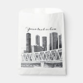 Metrobrücke zeichnend Stift Geschenktütchen (Vorderseite)