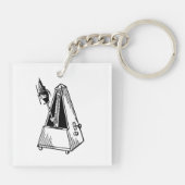 Metrognom-Musical-Metronom Schlüsselanhänger (Rückseite)