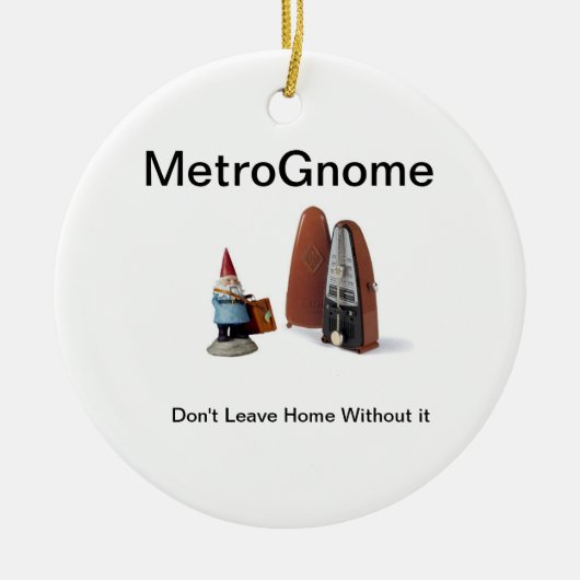 MetroGnome Keramikornament (Vorne)