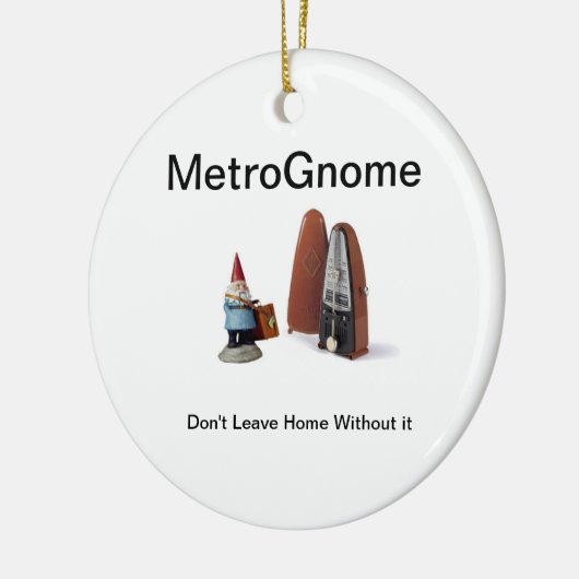 MetroGnome Keramikornament (Links)