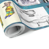 Metrognome-Wrapping-Papier Geschenkpapier (Rolleneckpunkt)