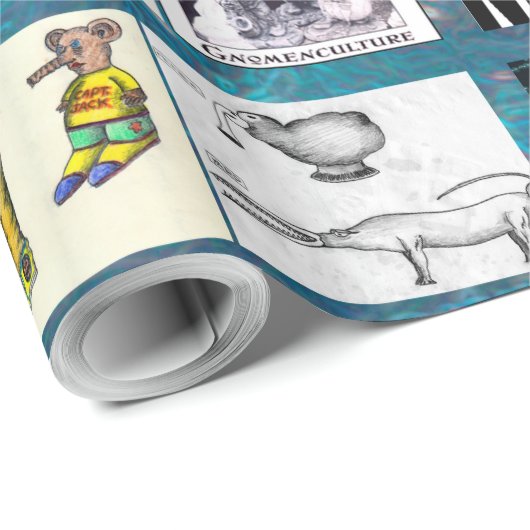 Metrognome-Wrapping-Papier Geschenkpapier (Rolleneckpunkt)