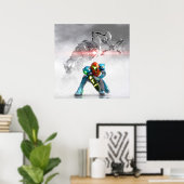 metroid dreid poster (Heimbüro)