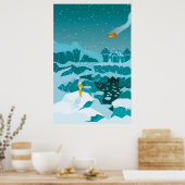 Metroid Prime Phendrana Drives Poster (Küche)